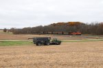 E-PCTBTM brings coal empties from Paducah, KY west bound eventually for Black Thunder Mine in Wyoming